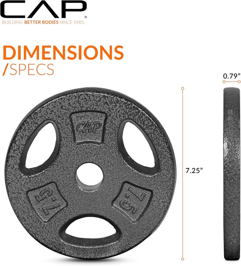 CAP Barbell Standard 1-Inch Grip Weight Plates - Image 5